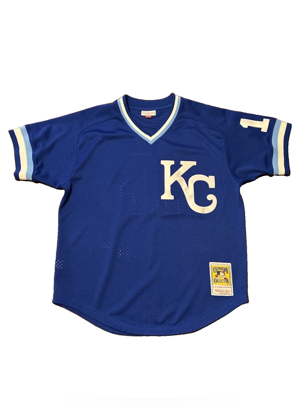 Mitchell & Ness Bo Jackson Royals Jersey 1989 #16 Size L 44 Royal Blue Authentic